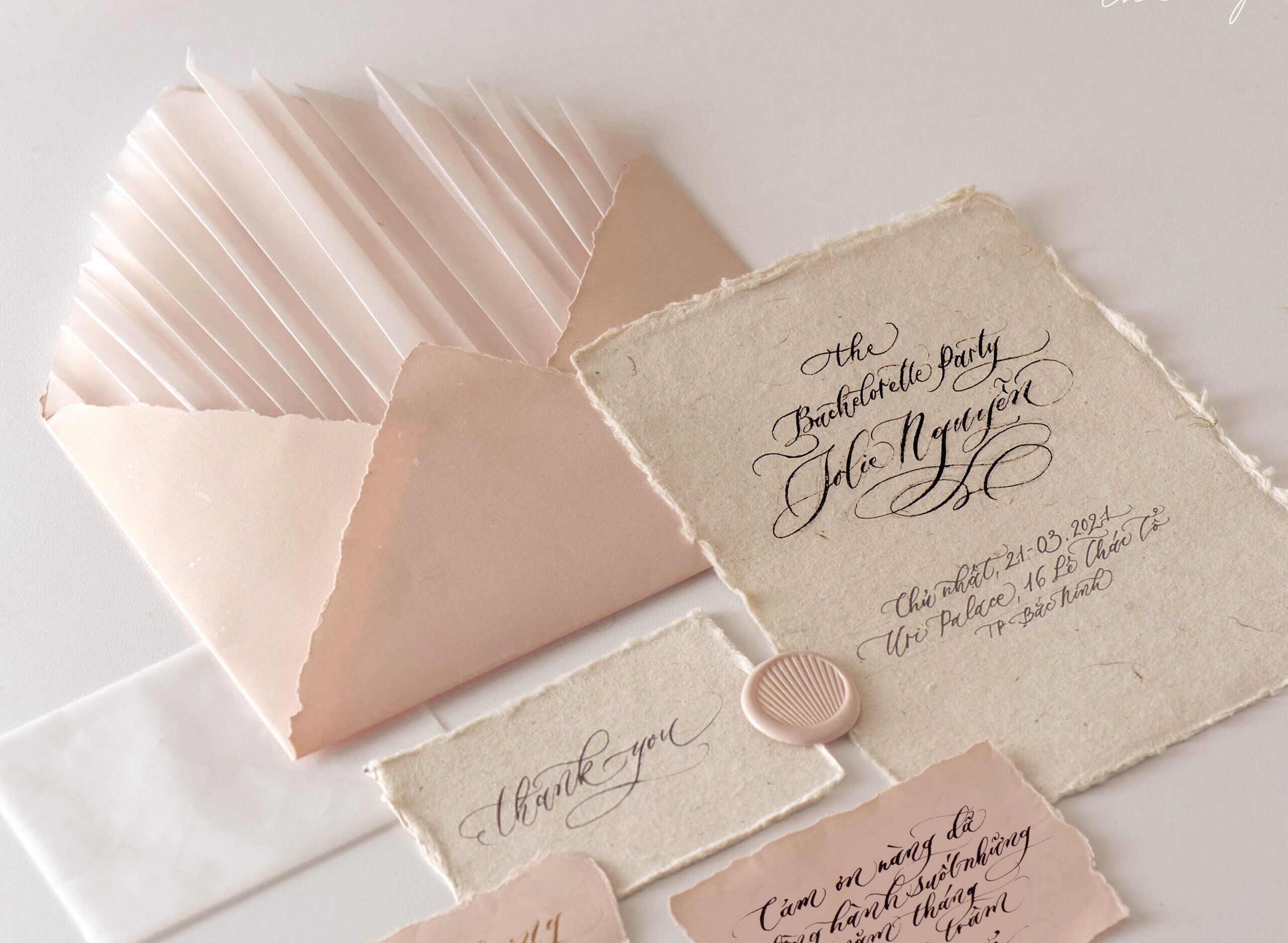 Lớp calligraphy hiện đại