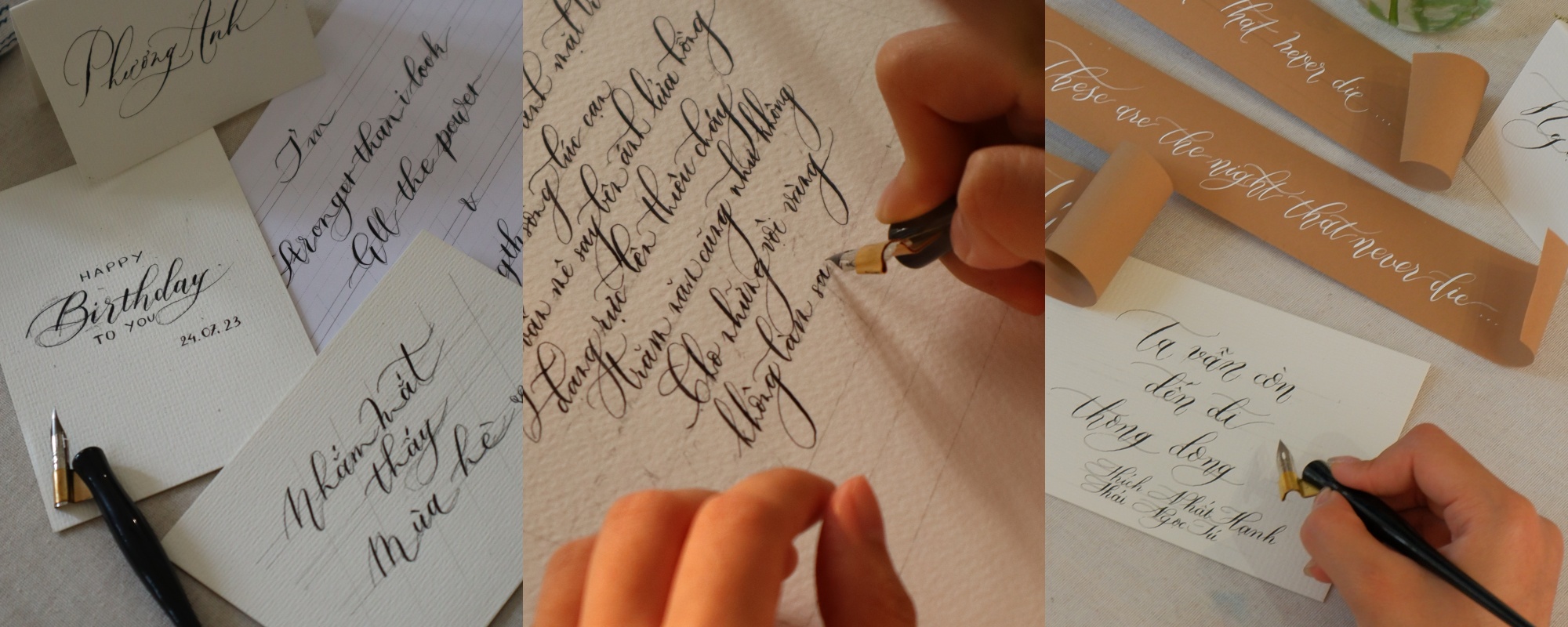 Lớp Calligraphy tại Hà Nội
